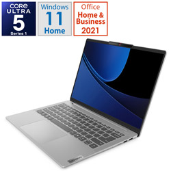 ノートパソコン IdeaPad Slim 5i Gen 9 クラウドグレー 83DA001MJP ［14.0型 /Windows11 Home /intel Core Ultra 5 /メモリ：16GB /SSD：512GB /Office HomeandBusiness /日本語版キーボード /2024年3月モデル］