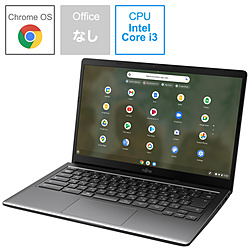 FUJITSU(富士通） ノートパソコン FMV Chromebook 14F(タッチパネル) ダーククロム FCB143FB ［14.0型 /Chrome OS /intel Core i3 /メモリ：8GB /SSD：128GB /無し /2021年12月モデル］