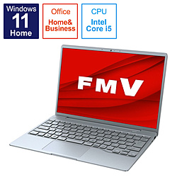 FUJITSU(富士通） ノートパソコン LIFEBOOK CH75/G3 クラウドブルー FMVC75G3L ［13.3型 /Windows11 Home /intel Core i5 /メモリ：8GB /SSD：256GB /Office HomeandBusiness /日本語版キーボード /2022年12月モデル］ 【864】