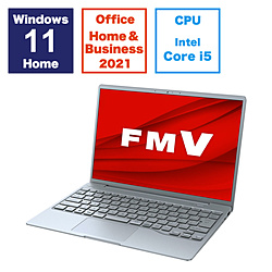 ノートパソコン FMV LIFEBOOK CH75/H3 クラウドブルー FMVC75H3L ［13.3型 /Windows11 Home /intel Core i5 /メモリ：16GB /SSD：512GB /Office HomeandBusiness /日本語版キーボード /2023年11月モデル］