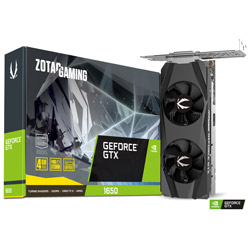 ZOTAC GAMING GeForce GTX 1650 Low Profile ZOTAC ZOTAC GAMING GeForce GTX 1650 Low Profile ZT-1650-4G-LP/ZT-T16500H-10L ［4GB /GeForce GTXシリーズ］