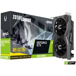 グラフィックボード ZOTAC GAMING GeForce GTX 1660 SUPER AMP ZT-1660S-6G-AMP/ZT-T16620D-10M  ［6GB /GeForce GTXシリーズ］