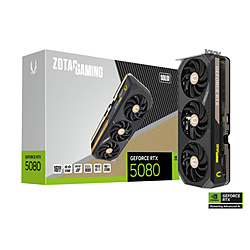 ゲーミンググラフィックボード GAMING GeForce RTX 5080 SOLID  ZT-B50800D-10P ［GeForce RTXシリーズ /16GB］
