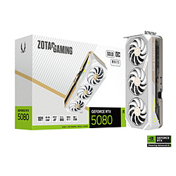 ZOTAC(]^bN) Q[~OOtBbN{[h RTX 5080 SOLID OC White Edition  ZT-B50800Q-10P mGeForce RTXV[Y /16GBn