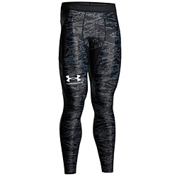 メンズ トレーニング UAアイソチル レギンス プリント UA ISO-CHILL Legging Printed(MDサイズ/Black) 1371895 UNDER ARMOUR Black 1371895 ［メンズ］