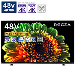 有機ELテレビ REGZA(レグザ)  48X8400 ［48V型 /Bluetooth対応 /4K対応 /BS・CS 4Kチューナー内蔵 /YouTube対応］