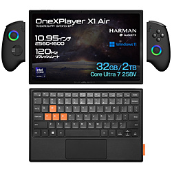 ONENETBOOKTECHNOLOGY ONEX1AIR-253 �|�[�^�u���Q�[�~���OPC �uX1 Air�v3in1PC(Core Ultra 7 258V) �m10.95�^ /Windows11 Home /intel Core Ultra 7 /����