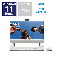 AI557-DNLWC デスクトップパソコン Inspiron 24 5420 パールホワイト ［23.8型 /intel Core i5 /メモリ：8GB /SSD：512GB /2023年夏モデル］