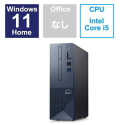 SI50-DNL台式电脑Inspiron 3020S黑色[没有监视器的/intel Core i5/存储器:8GB/SSD:512GB/2023年夏季款]