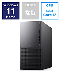 DX90-DNLC デスクトップパソコン XPS 8960 グラファイト ［モニター無し /intel Core i7 /メモリ：16GB /HDD：2TB /SSD：512GB /2023年10月モデル］