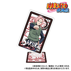 NARUTO-ナルト- 疾風伝_トランプ型アクリルコレクション_春野サクラ_描き下ろし