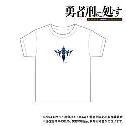 TV Anime "The Hero Gets Executed" T-Shirt - Zairo's Emblem ◆Eligible for TV Anime "The Hero Gets Executed" Fair Bonus