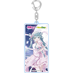 初音ミク×NewDays　アクリルキーホルダー　WERI