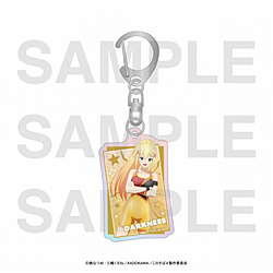 アニメ『この素晴らしい世界に祝福を！』ホロアクリルキーホルダー　描き下ろしイラスト「プロレスラー!」　ダクネス ◆アニメ『この素晴らしい世界に祝福を！』フェア特典対象