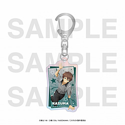 アニメ『この素晴らしい世界に祝福を！』ホロアクリルキーホルダー　描き下ろしイラスト「プロレスラー!」　カズマ ◆アニメ『この素晴らしい世界に祝福を！』フェア特典対象