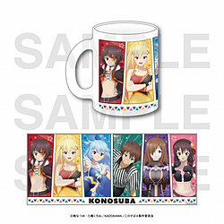 アニメ『この素晴らしい世界に祝福を！』フロストマグカップ　描き下ろしイラスト「プロレスラー!」 ◆アニメ『この素晴らしい世界に祝福を！』フェア特典対象