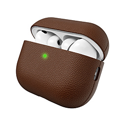 KEYBUDZ AirPods Pro3対応 イタリアン本革ケース Artisan ブラウン KB28314APP3 KEYBUDZ AirPods Pro3対応 イタリアン本革ケース Artisan ブラウン KB28314APP3