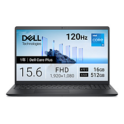 DELL(�f��) �m�[�g�p�\�R�� Dell 15(DC15250) �J�[�{���u���b�N ND55-GWBC �m15.6�^ /Windows11 Home /intel Core i5 /�������F16GB /SSD�F512GB /���{��ŃL�[�{�[�h /2026
