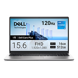 DELL(�f��) �m�[�g�p�\�R�� Dell 15(DC15250) �v���`�i�V���o�[ ND55-GWSC �m15.6�^ /Windows11 Home /intel Core i5 /�������F16GB /SSD�F512GB /���{��ŃL�[�{�[�h /2026