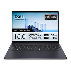 DELL(�f��) �m�[�g�p�\�R�� Dell 16S(DS16265) �Z���X�e�B�A���u���[ NCS96T-GWC �mCopilot+ PC /16.0�^ /Windows11 Home /AMD Ryzen AI 7 /�������F32GB /SSD�F1TB 