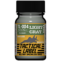 TACTICAL LABEL（タクティカル レーベル） TL-004 ライトグレー FS36251