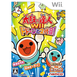 〔中古品（難あり）〕 太鼓の達人Wii　ドドーンと2代目！（ソフト単品） 【Wiiゲームソフト】