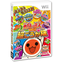 〔中古品（難あり）〕 太鼓の達人Wii 超ごうか版（ソフト単品版）【Wii】