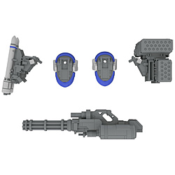 1/35 X-4＋（PD-802） 装甲歩兵用 武装セット3[武装取り付け用肩パーツ＆DRu35 MLC＆R25ロケット＆M7Aガトリング砲]