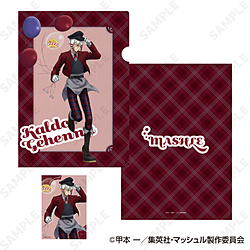 �}�b�V����-MASHLE- �N���A�t�@�C�����u���}�C�h�Z�b�g 7.�J���h�E�Q�w�i[checkered clothes]