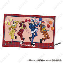 �}�b�V����-MASHLE- �A�N�����p�l�� A[checkered clothes]