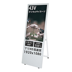 ���� �f�W�^���T�C�l�[�W �z���C�g TV-43-wh �m�t��HD(1920×1080) /���C�h�n