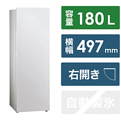 AQUA冷冻室清除白AQF-SF18N(W)[宽49.7cm/180L/1门/右差别类型/2023年]