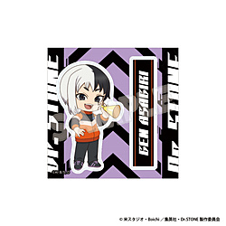 Dr.STONE×ビックカメラグループ グッズフェア 『SPORTS FESTIVAL』 クリアステッカー（あさぎりゲン） ◆Dr.STONE グッズフェア 特典対象