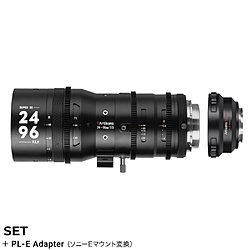 ͥޥ 7Artisans Sprite 24-96mm T2.9 PLޥ + ˡEޥѴץ ֥å 7A-SP2496-PL-E Υ󥺡