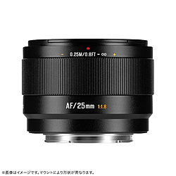 ���H�� 7Artisans LITE 25mm F1.8 AF �x�m�t�C����X�}�E���g 7A-25F18AF-X-B