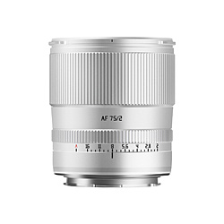 �������w �������w TTArtisan AF 75mm f/2 L�}�E���g(���C�J/�p�i�\�j�b�N/�V�O�}) �V���o�[ TT-75F2AF-L-S