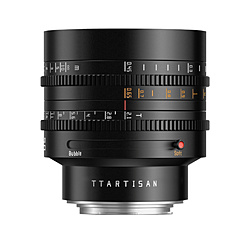 �������w TTArtisan 50mm T2.1 Dual Bokeh Lens �iBubble�ESoft �ؑ� / ����E�Î~��Ή��j�L���m��RF�}�E���g TT-50T21-RF-B