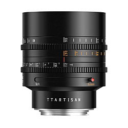 �������w TTArtisan 85mm T2.1 Dual Bokeh Lens �iBubble�ESoft �ؑ� / ����E�Î~��Ή��j�L���m��RF�}�E���g TT-85T21-RF-B
