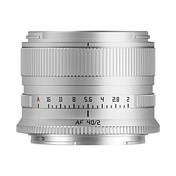 �ö����� TTArtisan AF 40mm f/2 �˥���Z�ޥ���� ����С� TT-40F2AF-Z-S
