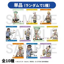 【単品】 TVアニメ『Dr.STONE 』トレーディングSNS風カード全10種 【sof001】
