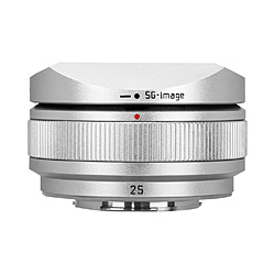 SG-image SG-image AF 25mm F1.8 �}�C�N���t�H�[�T�[�Y �V���o�[ �m�}�C�N���t�H�[�T�[�Y /�P�œ_�����Y�n