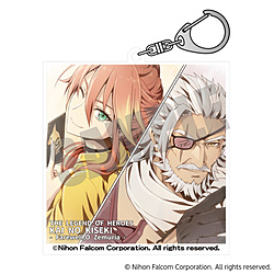 "The Legend of Heroes: Kiseki" CD Illustration Acrylic Keychain [Judith & Belgard]