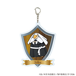 Large Acrylic Keychain "The Vampire Dies in No Time 2" 02/John (Original Illustration)