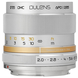 若明光学 カメラレンズ 毒鏡 DULENS APO 85mm F2 シルバー D85APO_SL(F) ［ニコンF］