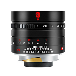 ������ 7Artisans 35mm F2.0 II (�饤��M�ޥ����) (�֥�å�)