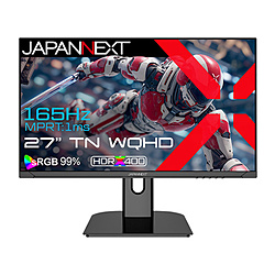 JAPANNEXT JN-T27G165Q ߥ󥰥˥ 27 /WQHD(25601440 /磻 /165Hz