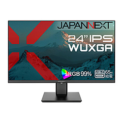 JAPANNEXT JAPANNEXT 24C` IPSpl WUXGA(1920x1200)𑜓x tj^[ JN-IPS24WX-C6 HDMI DisplayPort USB-C(ő65Wd) sRGB: 99% HDR AXyNg