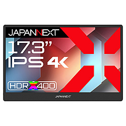 JAPANNEXT USB-Cڑ oCj^[ JN-MD-IPS173U m17.3^ /4K(3840×2160j /Ch /60Hzn
