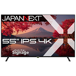 JAPANNEXT PCj^[ 2Nۏ JN-IPS55UHD-M m55^ /4K(3840×2160j /Ch /60Hzn