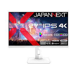 JAPANNEXT USB-C³ PC˥ ۥ磻 JN-IPS27U2-HSPC6-W 27 /4K(38402160 /磻 /60Hz